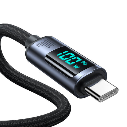 S-CC100A16 JOYROOM 100W Type-C to C Digital Display Fast Charging Data Cable 1.2M JOYROOM