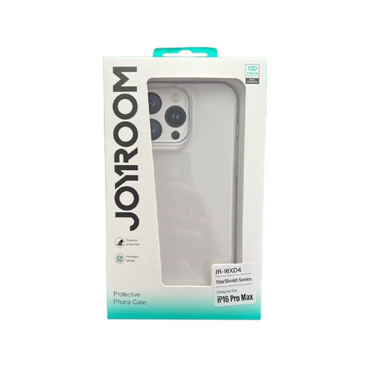 JR-16XD4 Joyroom Protective Phone Case for iPhone 16 Pro Max-Transparent Joyroom.pk