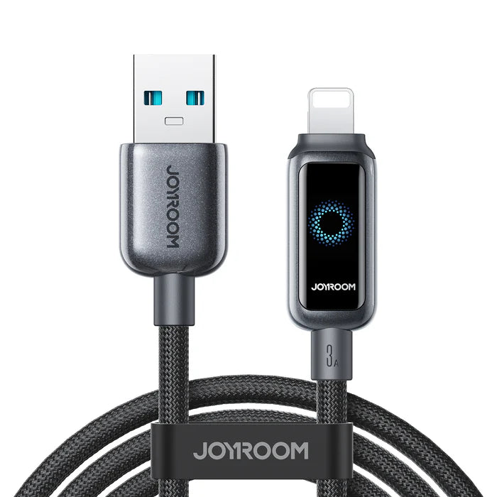 Joyroom S-A55 3A Auto Power-Off Fast Charging Data Cable USB-A to Lightning - 1.2m Joyroom.pk