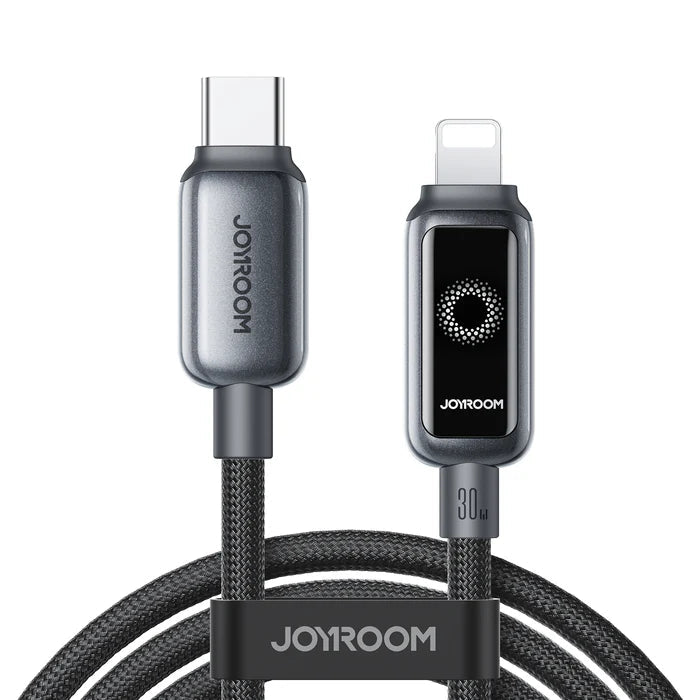 Joyroom S-A55 30W Auto Power-Off Fast Charging Data Cable Type-C to Lightning - 1.2M Joyroom.pk