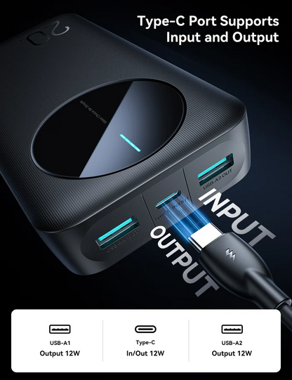 JOYROOM JR-PBF14 Pro 20000mAh 22.5W Fast Charging Power Bank Joyroom.pk