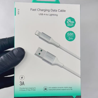 Joyroom S-A28 Fast Charging Data Cable USB-A To Lightning 2M