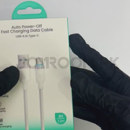 Joyroom S-A63 StarWay Series 66W Auto Power-Off Fast Charging Data Cable (USB-A to Type-C) 1.2m