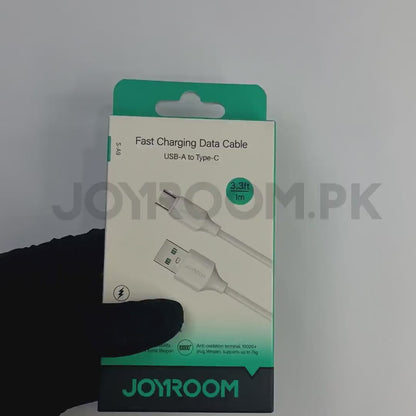Joyroom S-A9 Long-Lasting Series 3A Fast Charging Data Cable（USB-A to Type-C）1m-Black