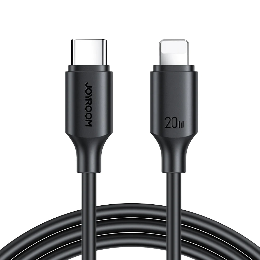 S-CL020 A9 JOYROOM 20W Type-C to Lightning cable - 2M - BLACK Joyroom.pk