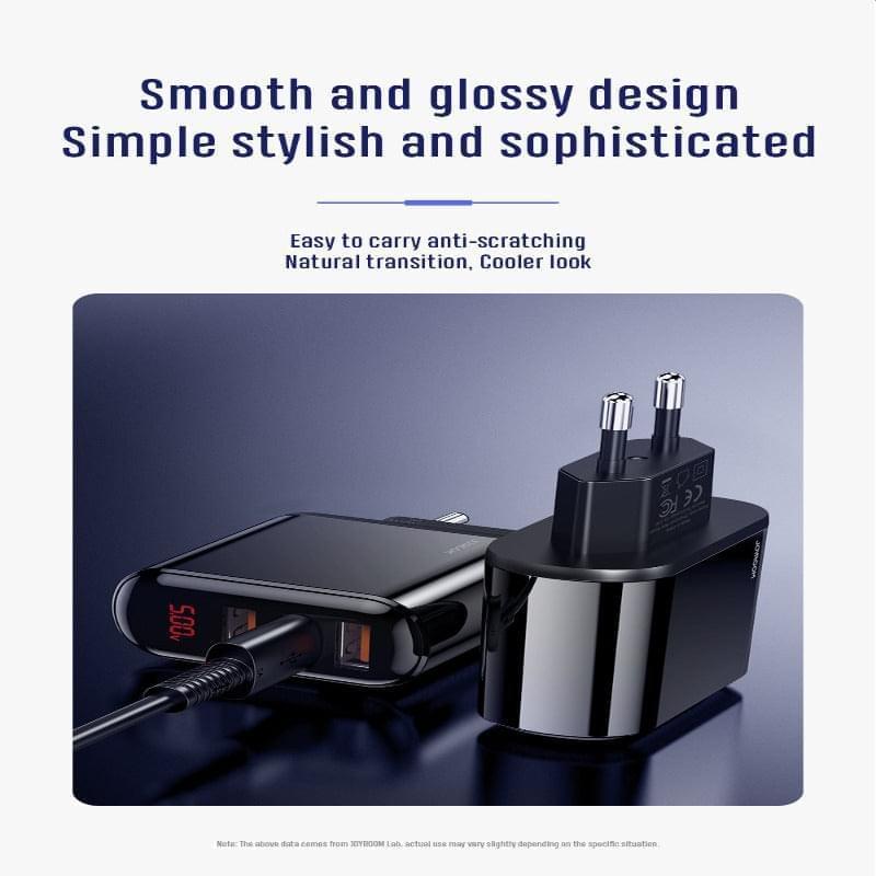 HKL-USB59 JOYROOM 3 Port Wall Charger 3.4 Amp Joyroom.pk