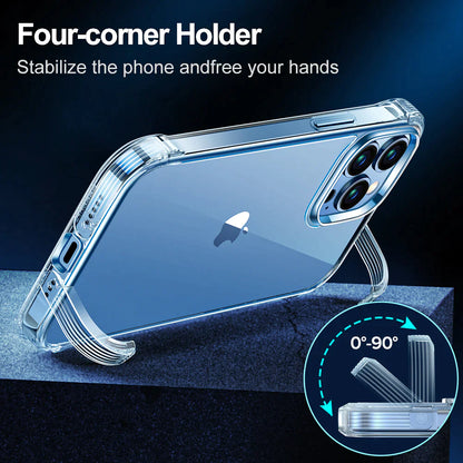 JR-14H2 PROTECTIVE PHONE CASE FOR IPHONE 14 PRO 6.1 - TRANSPARENT Joyroom.pk