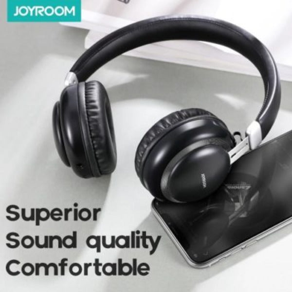 JR-HL1 JOYROOM Wireless Headset Black Joyroom.pk