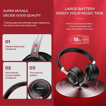 JR-HL1 JOYROOM Wireless Headset Black Joyroom.pk