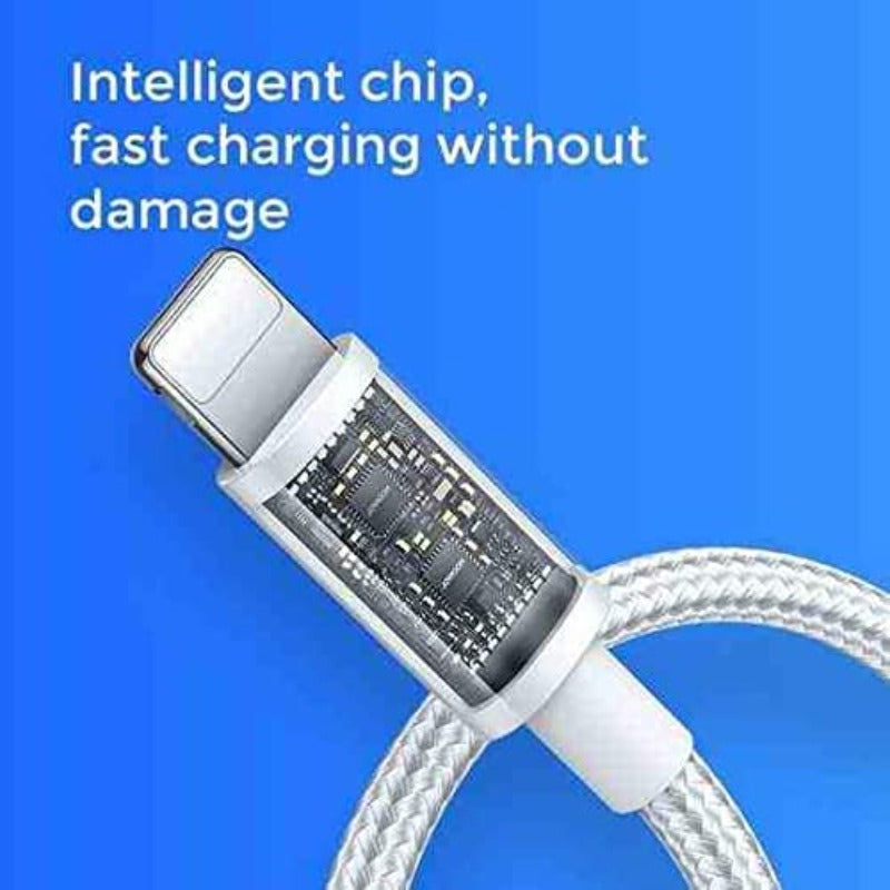 S-1024M5 JOYROOM PD Braided Data cable 3ft Joyroom.pk