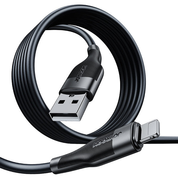 S-1030M12 JOYROOM iPhone USB - 3Amp Data Cable BLACK Joyroom.pk