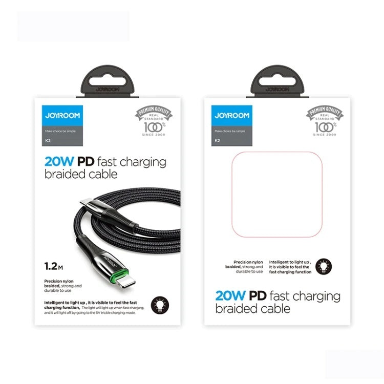 S-1224k2 JOYROOM Type C To Lightning Fast Charging Cable 1.2M Joyroom.pk