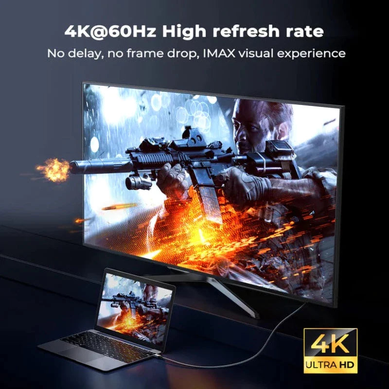 SY-20H1 JOYROOM HDMI To HDMI Cable Joyroom.pk